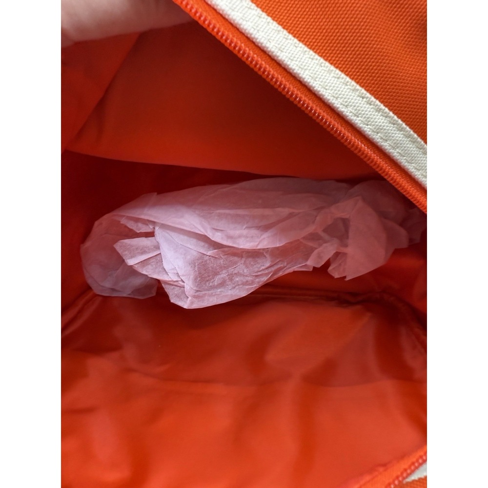 YOUTH TO THE PEOPLE Crossbody Bag in Orange With Logo,‎ Trim & Strap NEW - Picture 3 of 6
